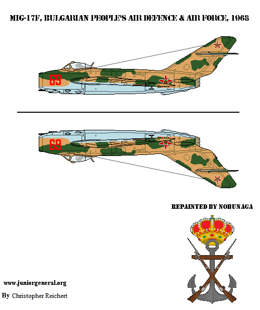 Bulgarian MiG-17F