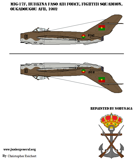 Burkina Faso MiG-17F