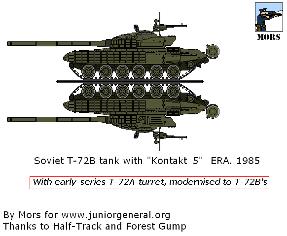 Soviet T-72B