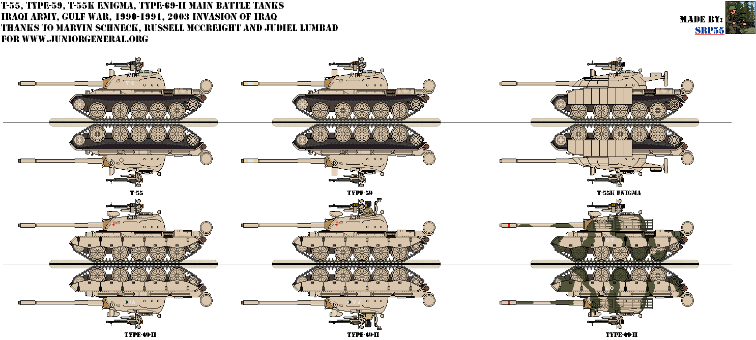 Iraqi Tanks