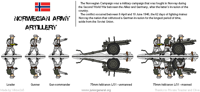 Norwegian Artillery