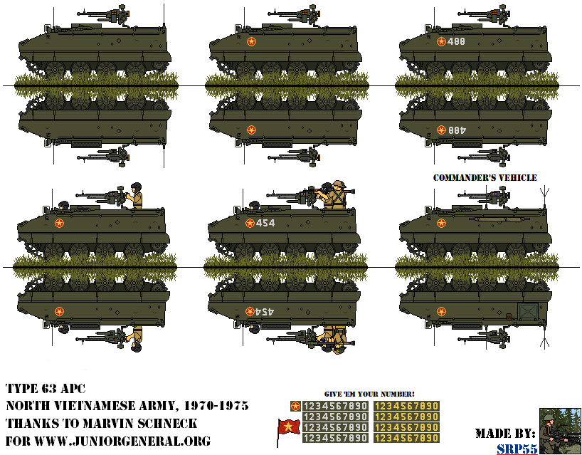 North Vietnamese Type 63 APC