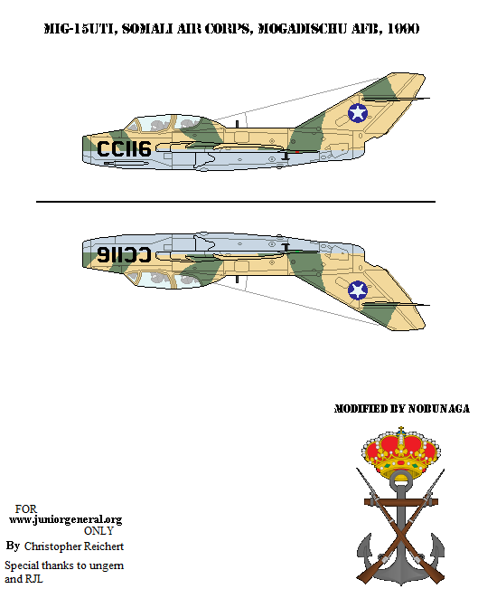 Somali MiG-15UTI