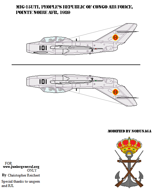 Congolese MiG-15UTI