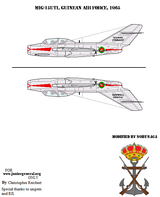 Guinean MiG-15UTI