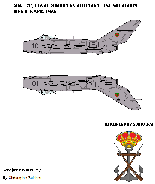 Moroccan MiG-17F