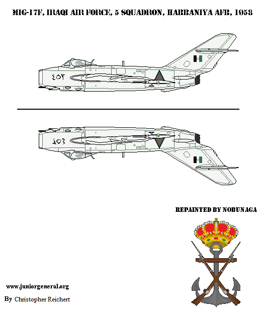 Iraqi MiG-17F