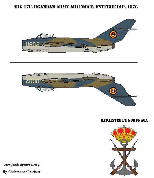 Ugandan MiG-17F