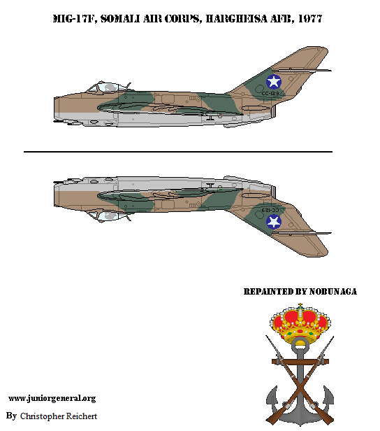 Somali MiG-17F