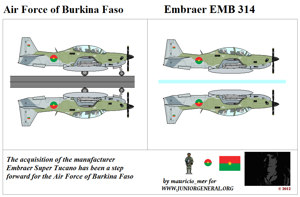 Burkina Faso EMB 314 Super Tucano