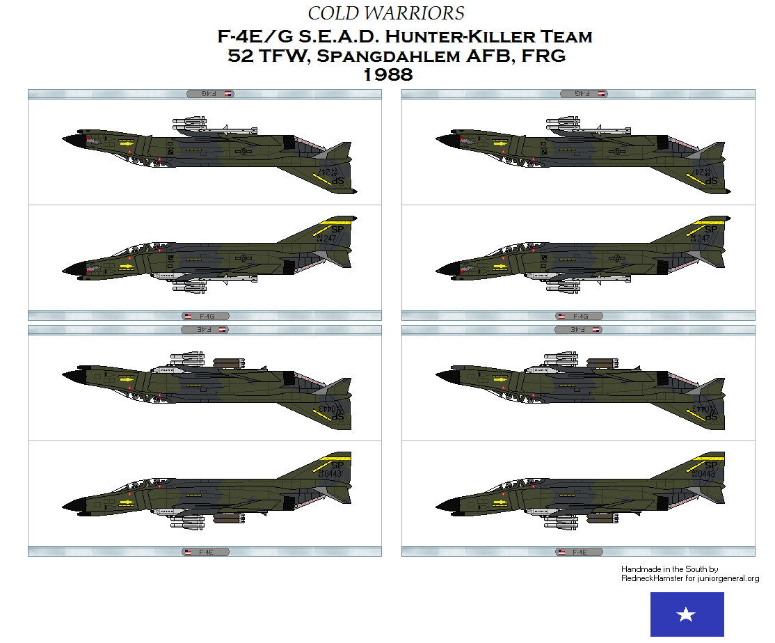 US F-4E/G SEAD