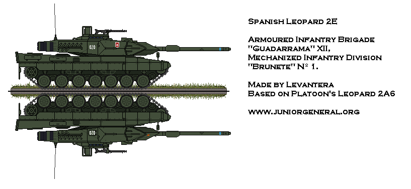 Spanish Leopard 2E Tank