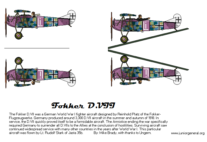 German Fokker D. VII