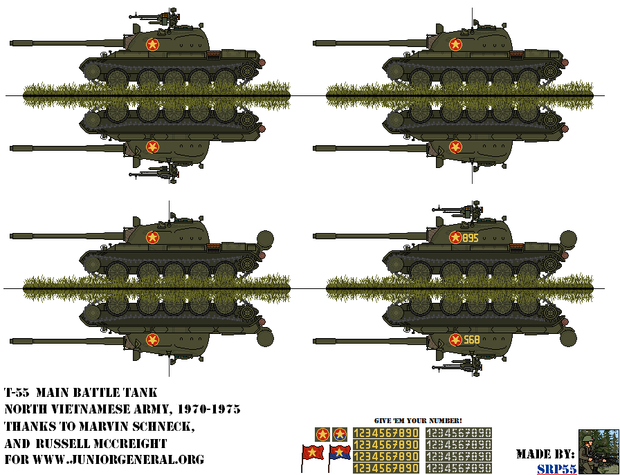 North Vietnamese T-55 Tank