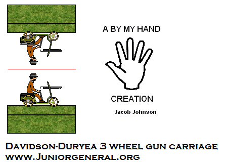 Davidson-Duryea 2 Wheel Gun Carriage