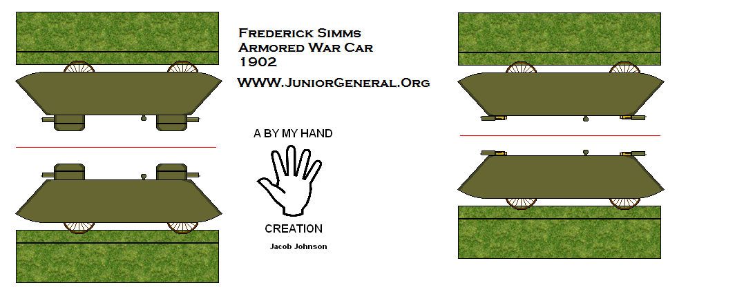 Frederick Simms Armored Car