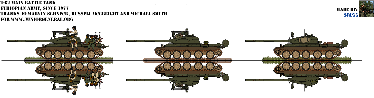 Ethiopian T-62 Tank