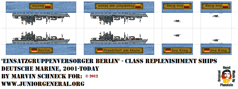 German Replenishment Ships
