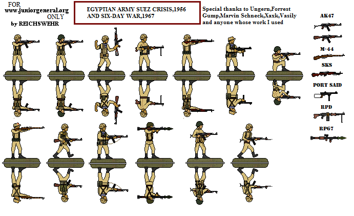 Egyptian Infantry