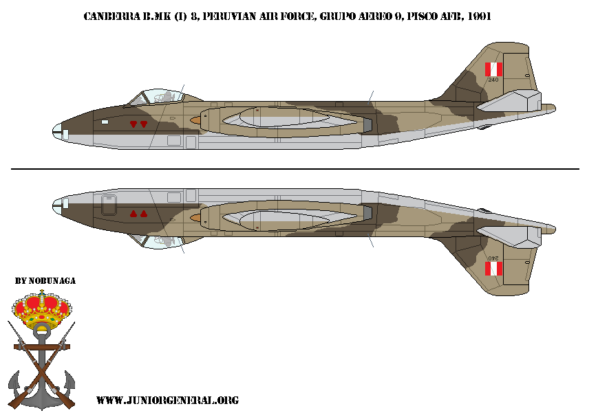 Peru Canberra B. Mk I