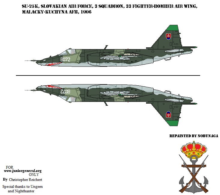 Slovakian Su-25K