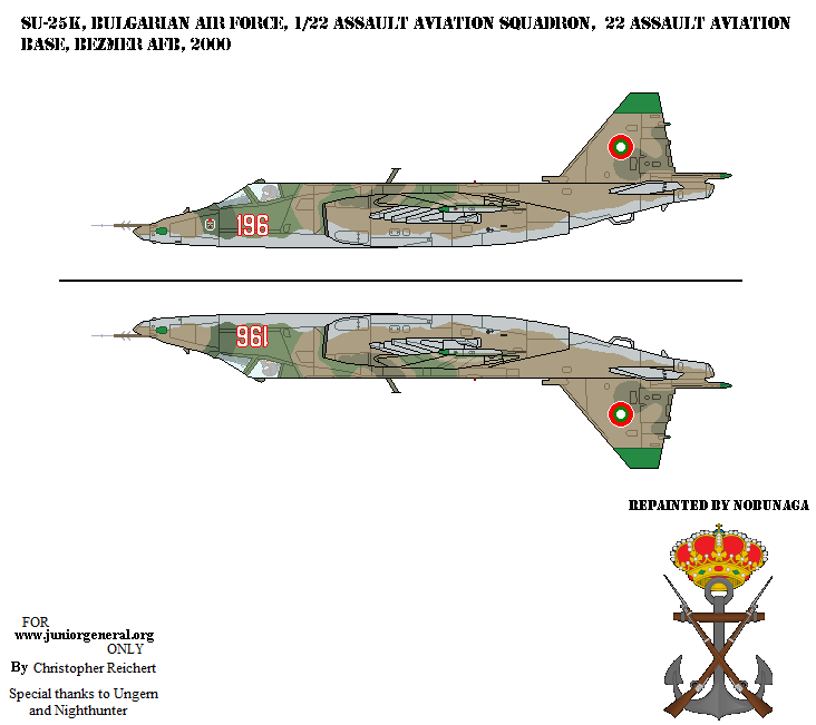 Bulgarian Su-25K
