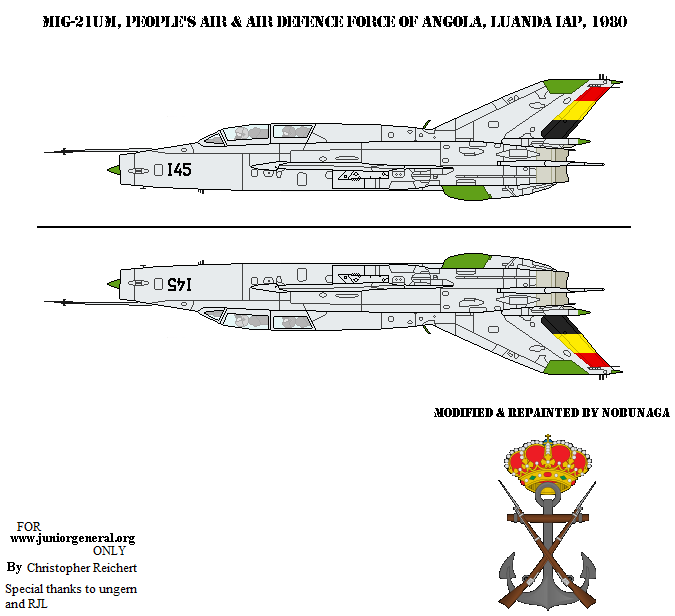 Angolan MiG-21UM