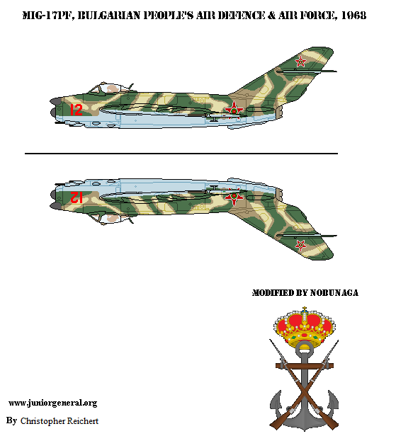 Bulgarian MiG-17PF
