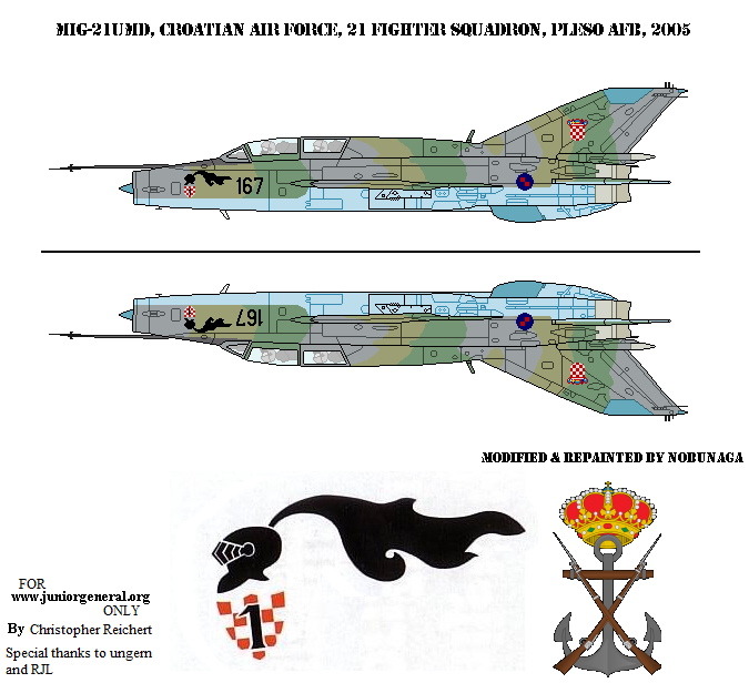 Croatian MiG-21UMD