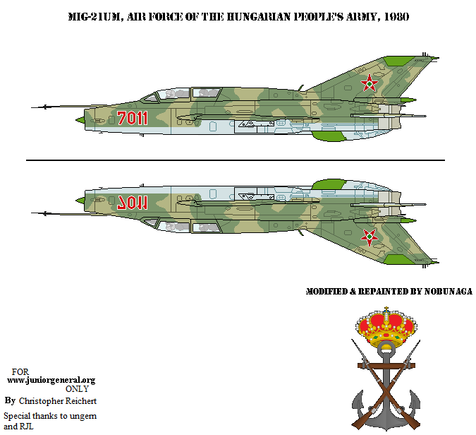 Hungarian MiG-21UM
