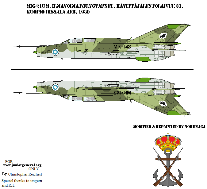 Finland MiG-21UM