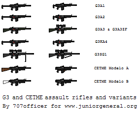 G3 and CETME Assault Rifles