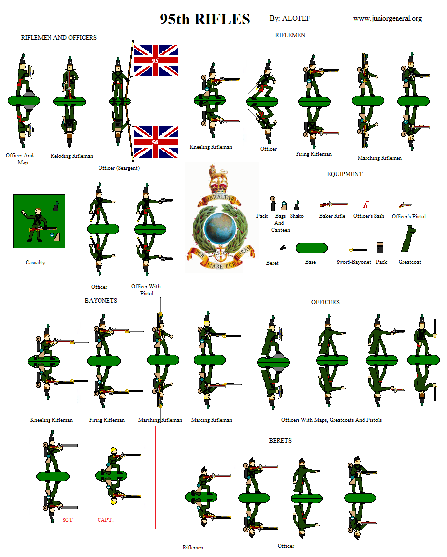 British 95th Rifles 4