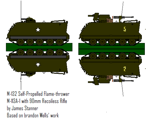 M113A-I and M-132
