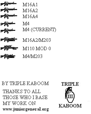 M16 Variants