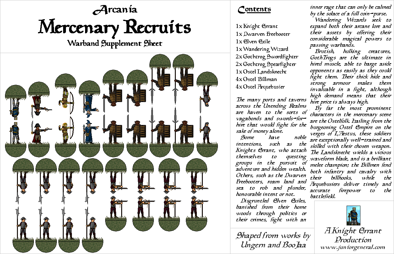 Mercenary Recruits