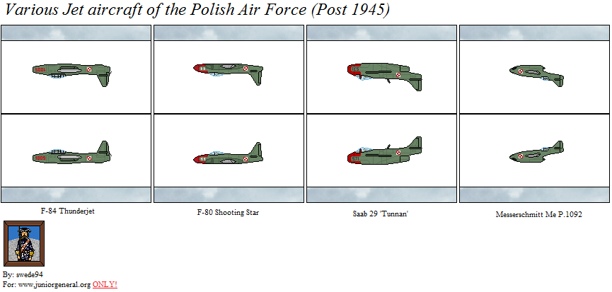 Post war polish aircraft