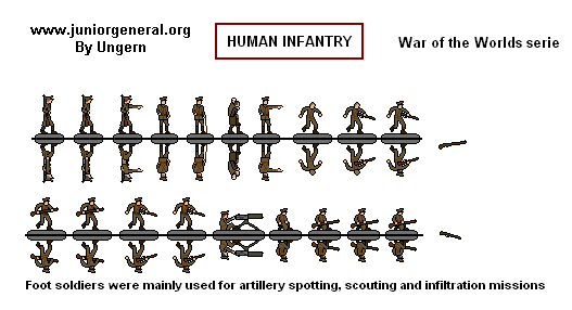 (War of the worlds) Human Infantry 3