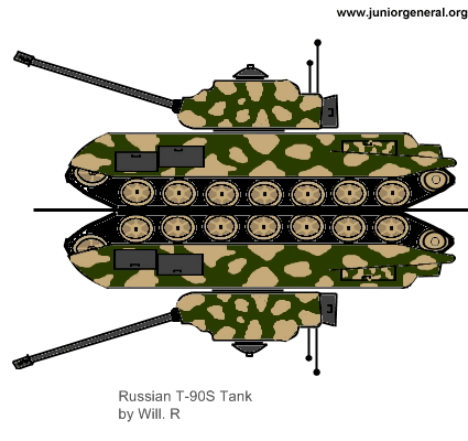 Russian T-90S Tank