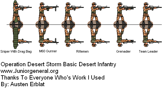 Infantry Operation Desert Storm 1