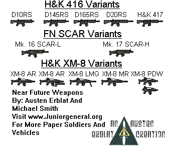 H&K 415 Variants