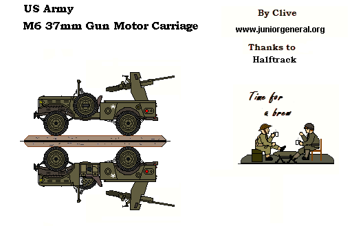 M6 37mm Gun Motor Carriage