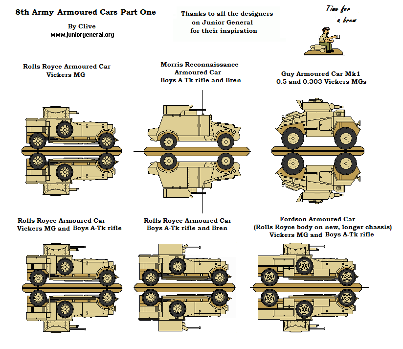 8th Army Armored Cars 1