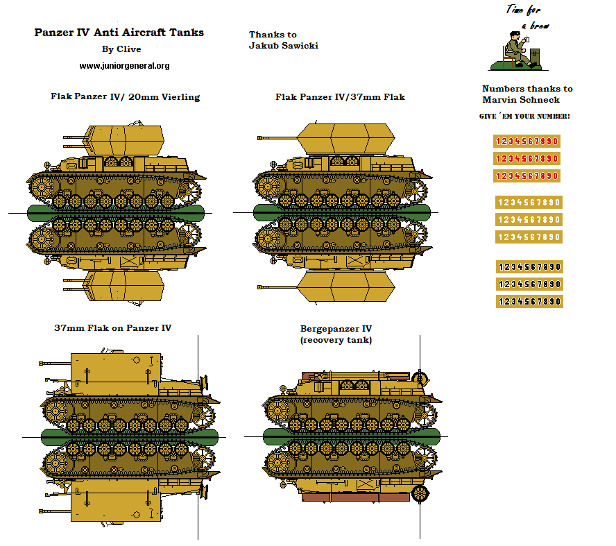 Panzer IV Anti-Aircraft Tanks