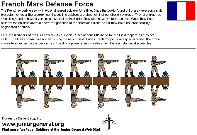 French Mars Defense Force 9