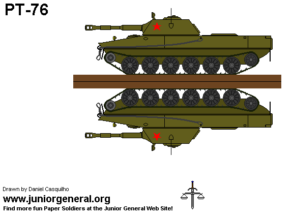 Vietnamese PT-76 Tank