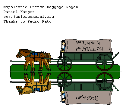 French Baggage Wagon