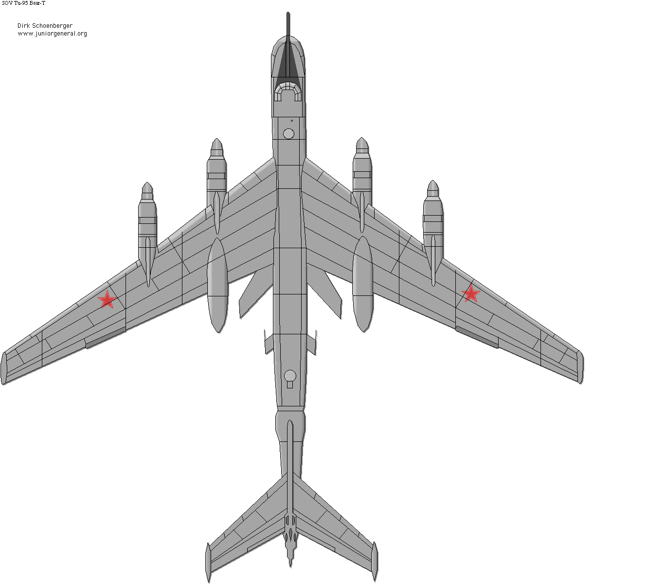 Russian Tu-95 Bear Bomber