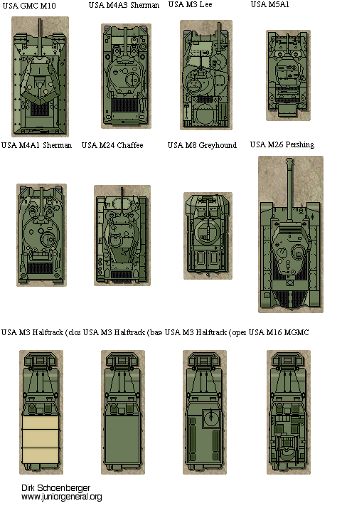 US Armor and Vehicles 1