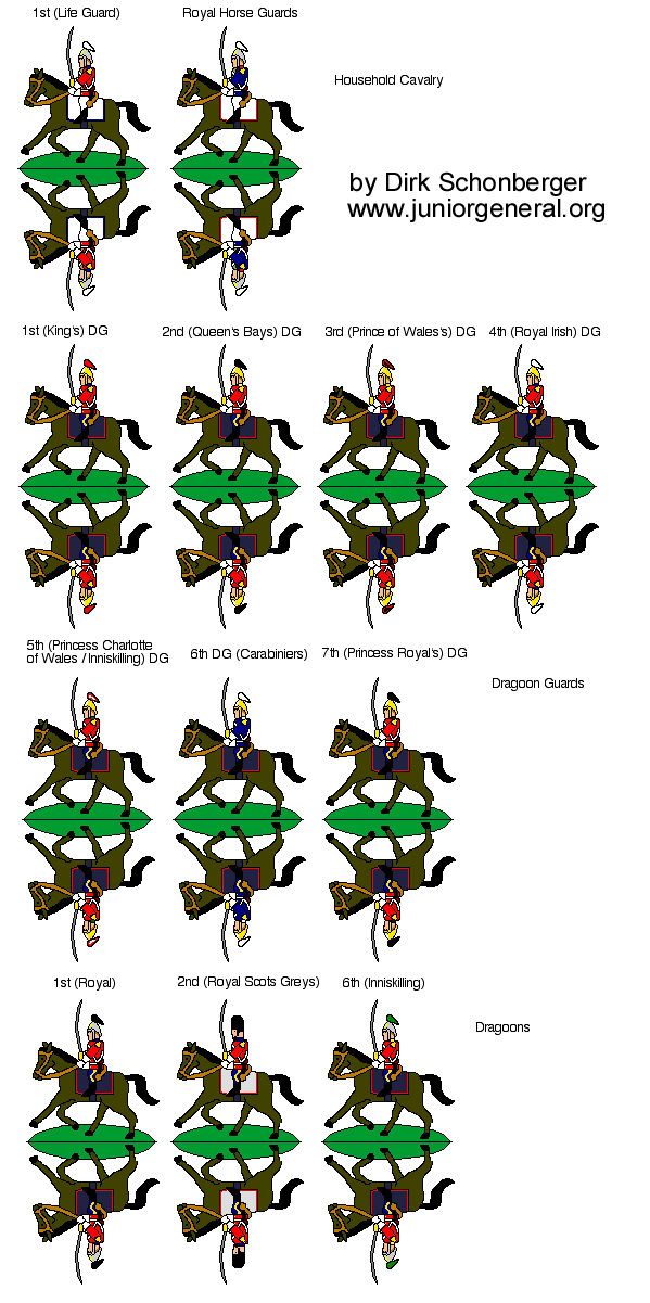 British Heavy Cavalry (1890)